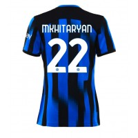 Echipament fotbal Inter Milan Henrikh Mkhitaryan #22 Tricou Acasa 2023-24 pentru femei maneca scurta
